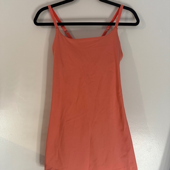 Coral Athletic Dress with Built in Shorts - Picture 1 of 5